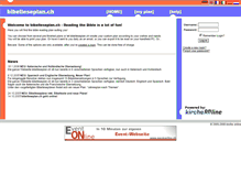 Tablet Screenshot of bibelleseplan.ch